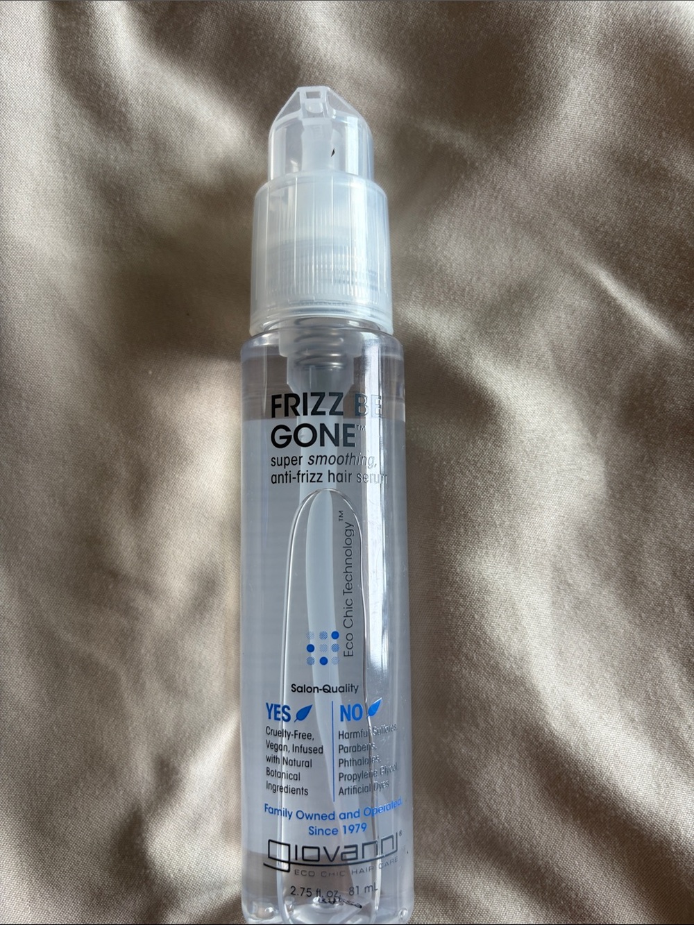 Giovanni Super Smoothing Anti-Frizz Hair Serum - Clear